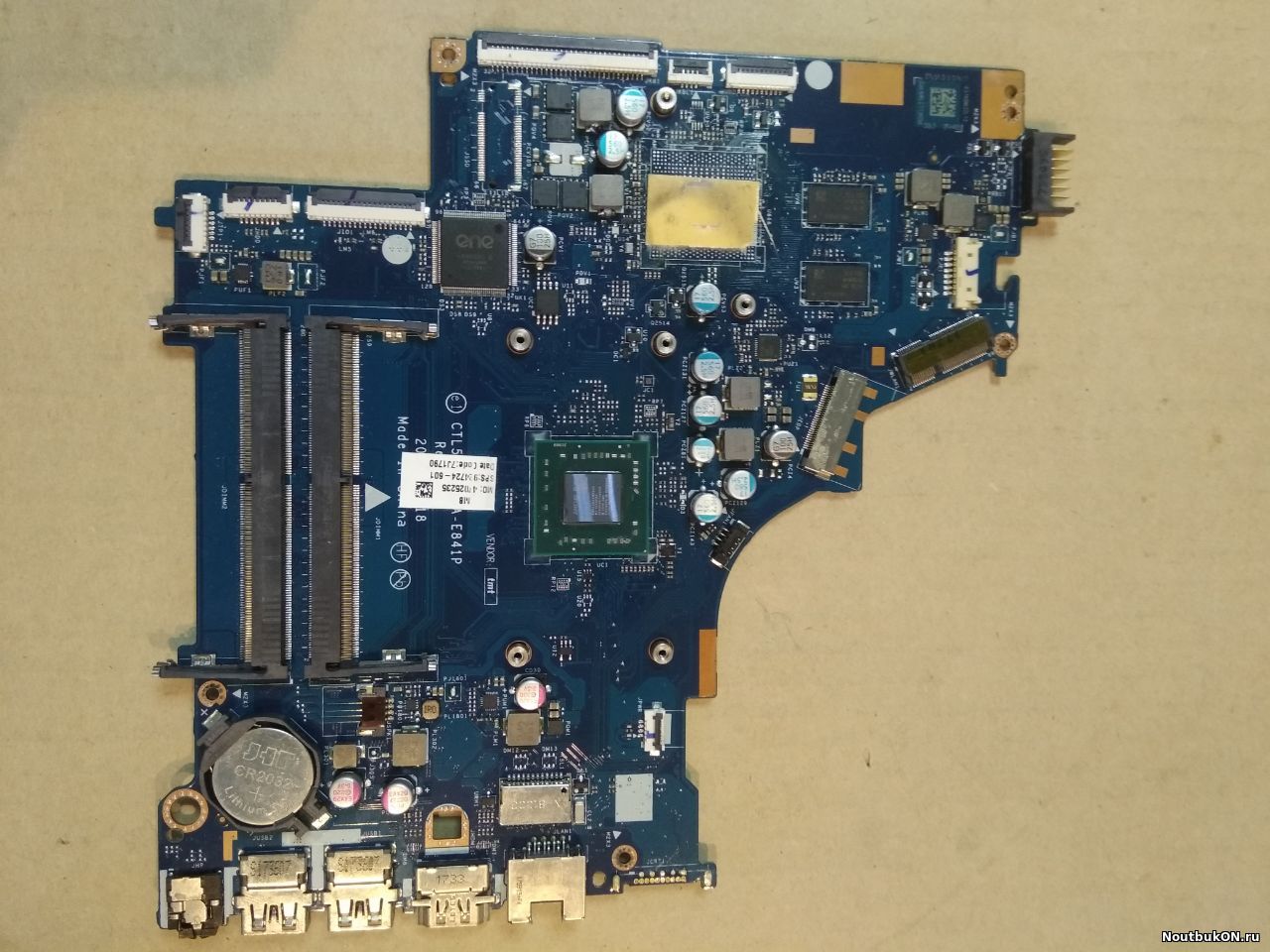 Материнская плата для ноутбука HP 15-bw625ur CTL51/53 LA-E841P rev: 2.0 ...