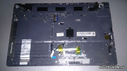 Клавиатура для ноутбука Samsung NP300E5C NP300E5A NP300 SERIES с топ ...
