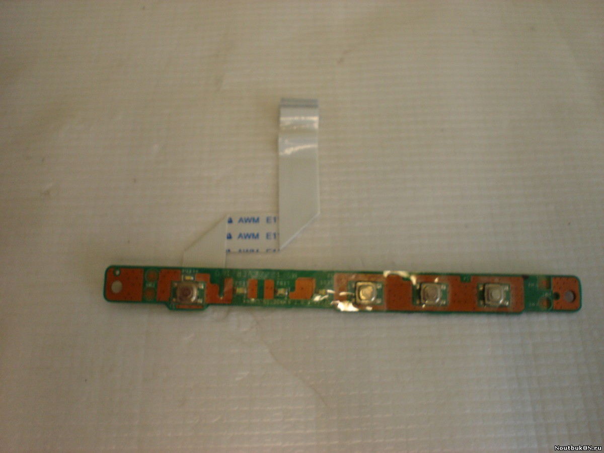 Плата включения для ноутбука MSI MS-1221 LAPTOP POWER BUTTON BOARD CARD ...